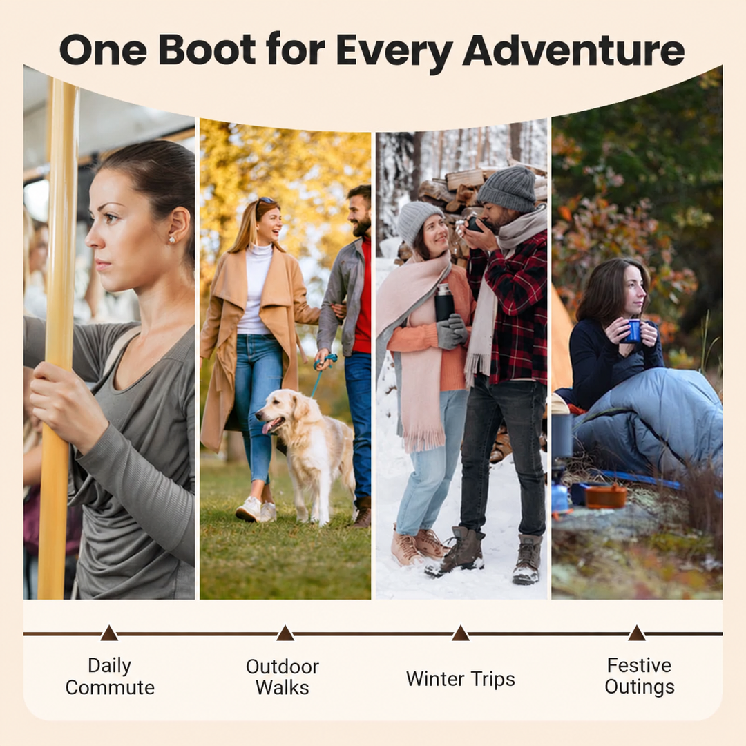 Verolyn - Waterproof Insulated Snow Boots