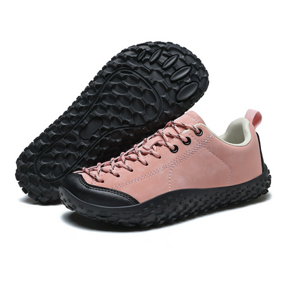Waterproof Wide-Toe Walking Shoes in Pink — VerolynBoutique