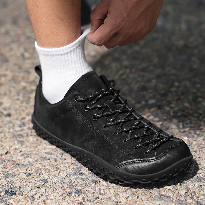 Waterproof Wide-Toe Walking Shoes in White — VerolynBoutique