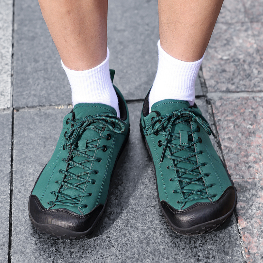 Waterproof Wide-Toe Walking Shoes in White — VerolynBoutique