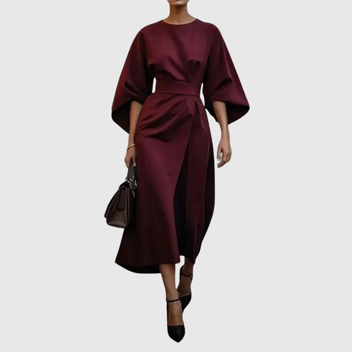 Verolyn - Batwing Sleeve Maxi Dress