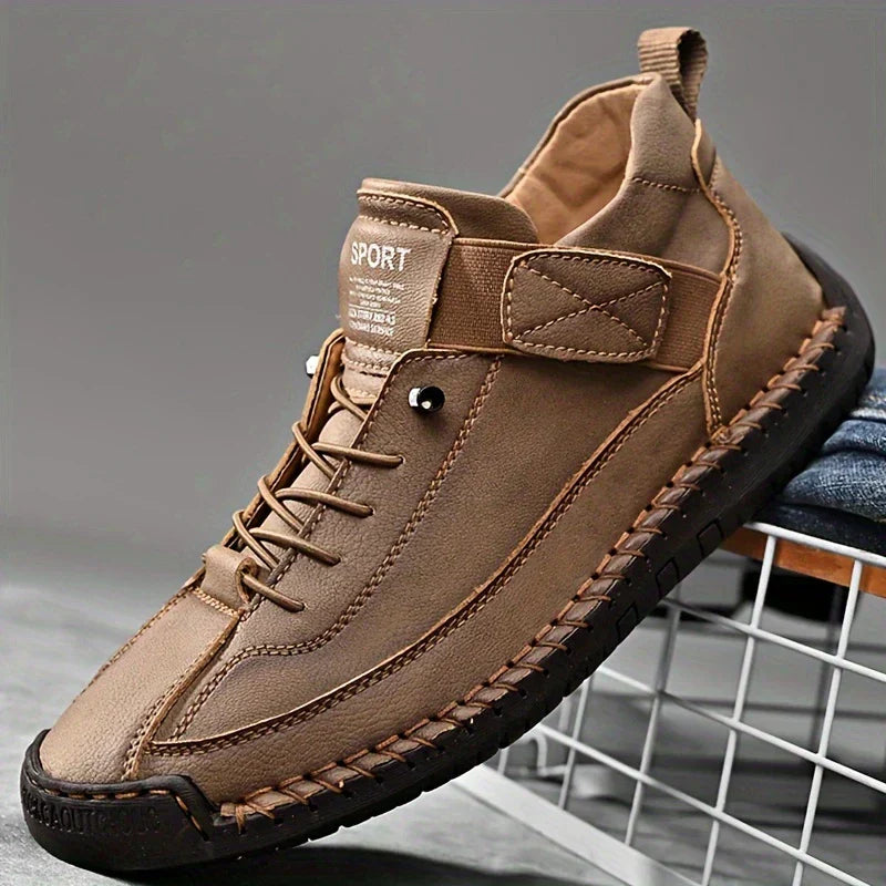 Slip-On Comfort Sneakers in Khaki — VerolynBoutique