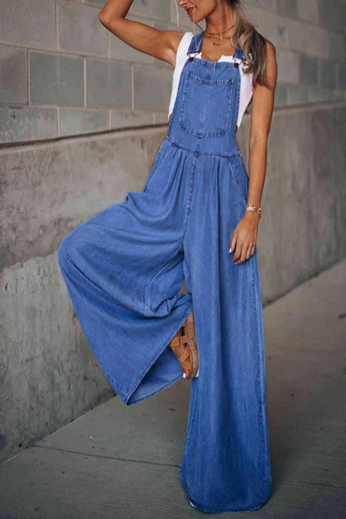 Verolyn - Vintage Wide Leg Jumpsuit