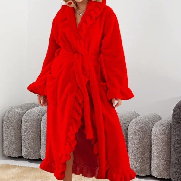 Verolyn - Ruffle Hem Robe