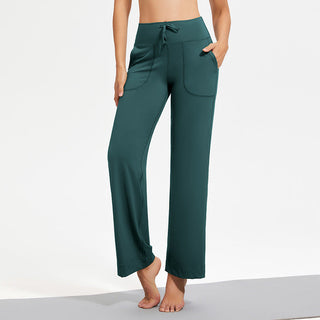 Patch Pocket Wide Leg Trousers in Sage — VerolynBoutique