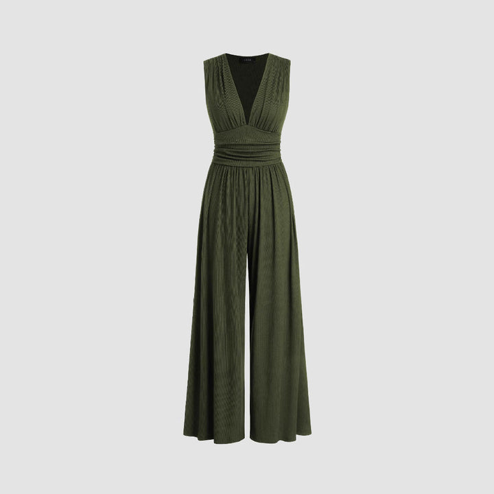 Verolyn - Ruched Casual Jumpsuit