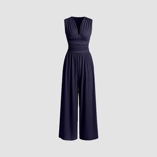 Verolyn - Ruched Casual Jumpsuit