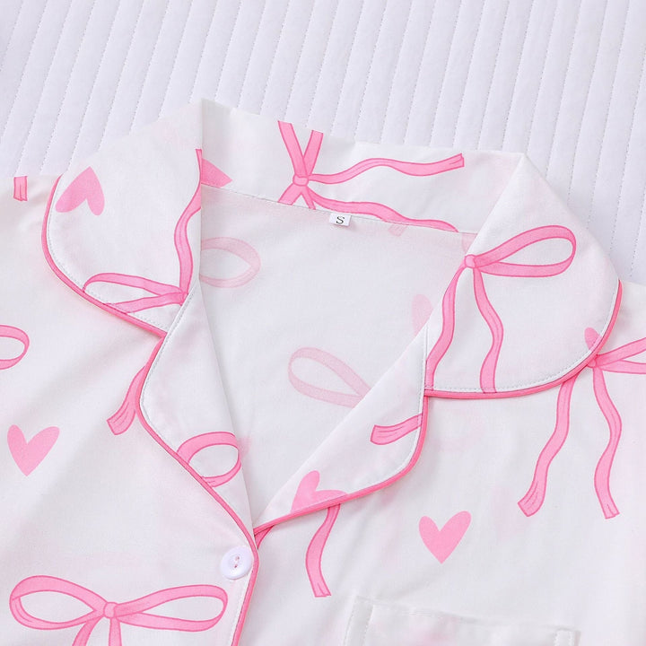Verolyn - Crop Shirt Short Pyjama Set