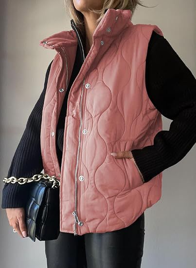 Verolyn - Button-Up Puffer Vest