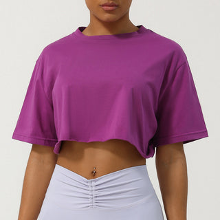 Verolyn - Relaxed Crop Tee