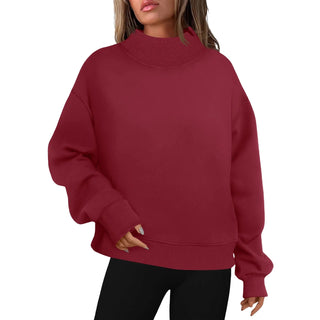 Verolyn - Oversized Turtleneck Sweatshirt