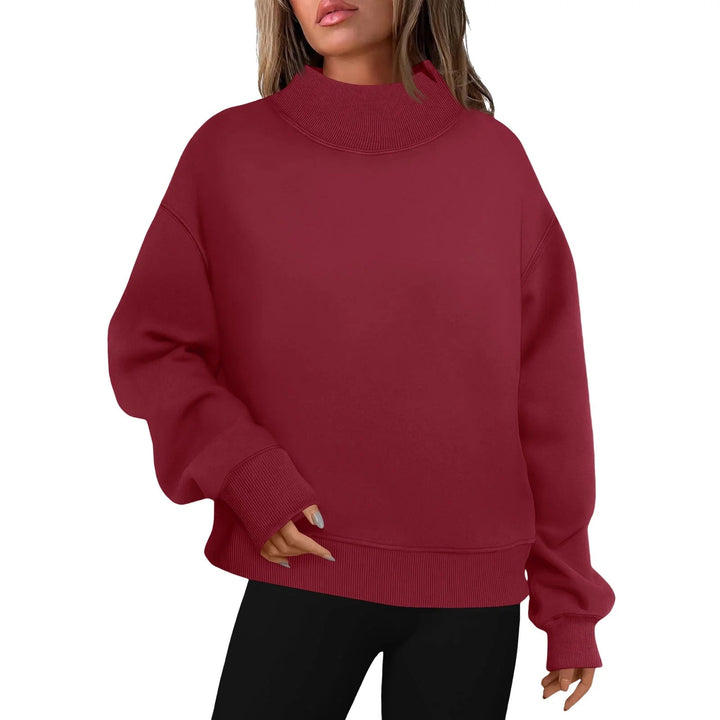 Verolyn - Oversized Turtleneck Sweatshirt