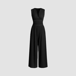Verolyn - Ruched Casual Jumpsuit