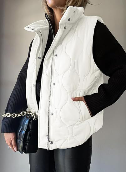 Verolyn - Button-Up Puffer Vest