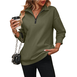 Verolyn - Casual Zip Sweatshirt