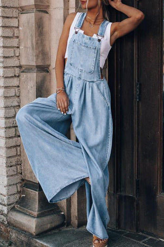 Verolyn - Vintage Wide Leg Jumpsuit