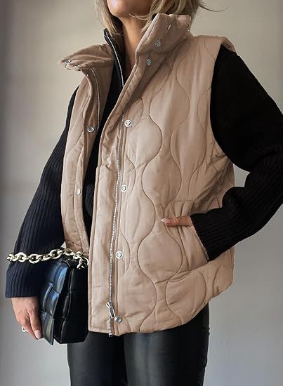 Verolyn - Button-Up Puffer Vest