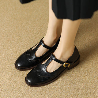 Verolyn cushioned t-strap block heel mary janes – view 8