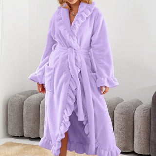 Verolyn - Ruffle Hem Robe