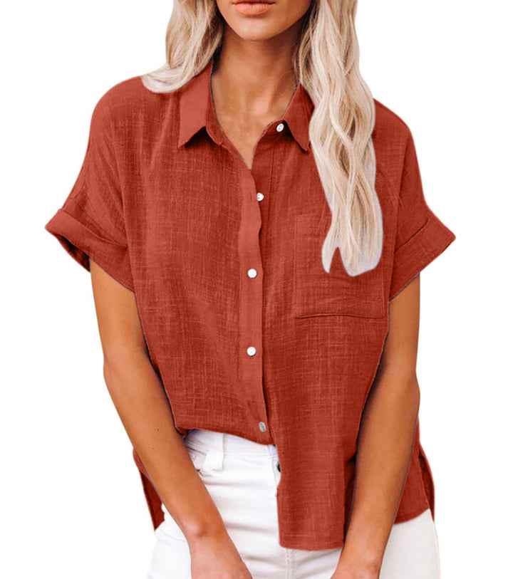 Verolyn - Casual Button-Up Blouse