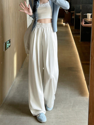 Verolyn - High Waist Wide-Leg Trousers