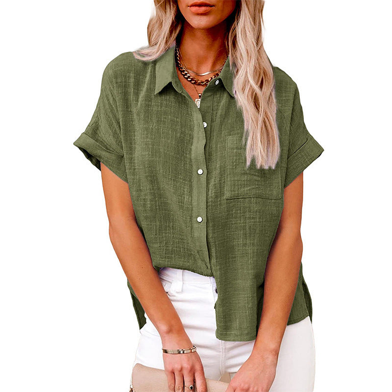Verolyn - Casual Button-Up Blouse