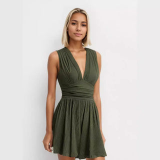 Verolyn - V-Neck Overall Romper