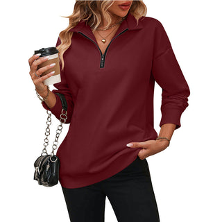 Verolyn - Casual Zip Sweatshirt