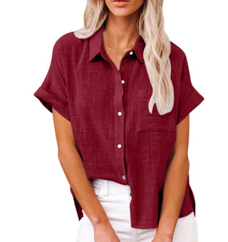 Verolyn - Casual Button-Up Blouse