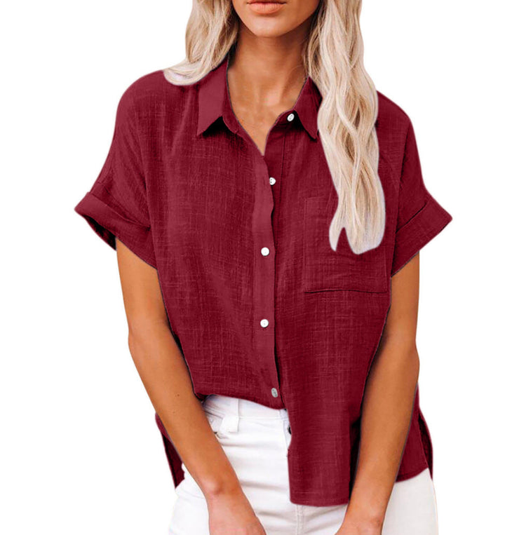 Verolyn - Casual Button-Up Blouse