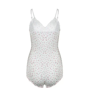 Verolyn - Floral Sleeveless Bodysuit