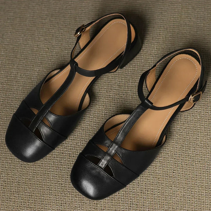 Verolyn - Braided Leather Flats