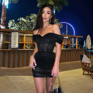 Verolyn - Sparkle Mini Dress