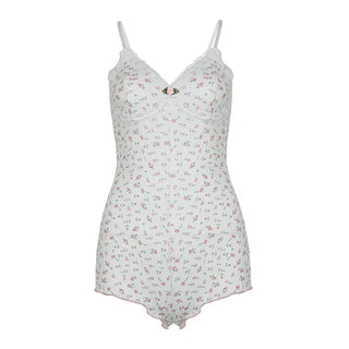 Verolyn - Floral Sleeveless Bodysuit