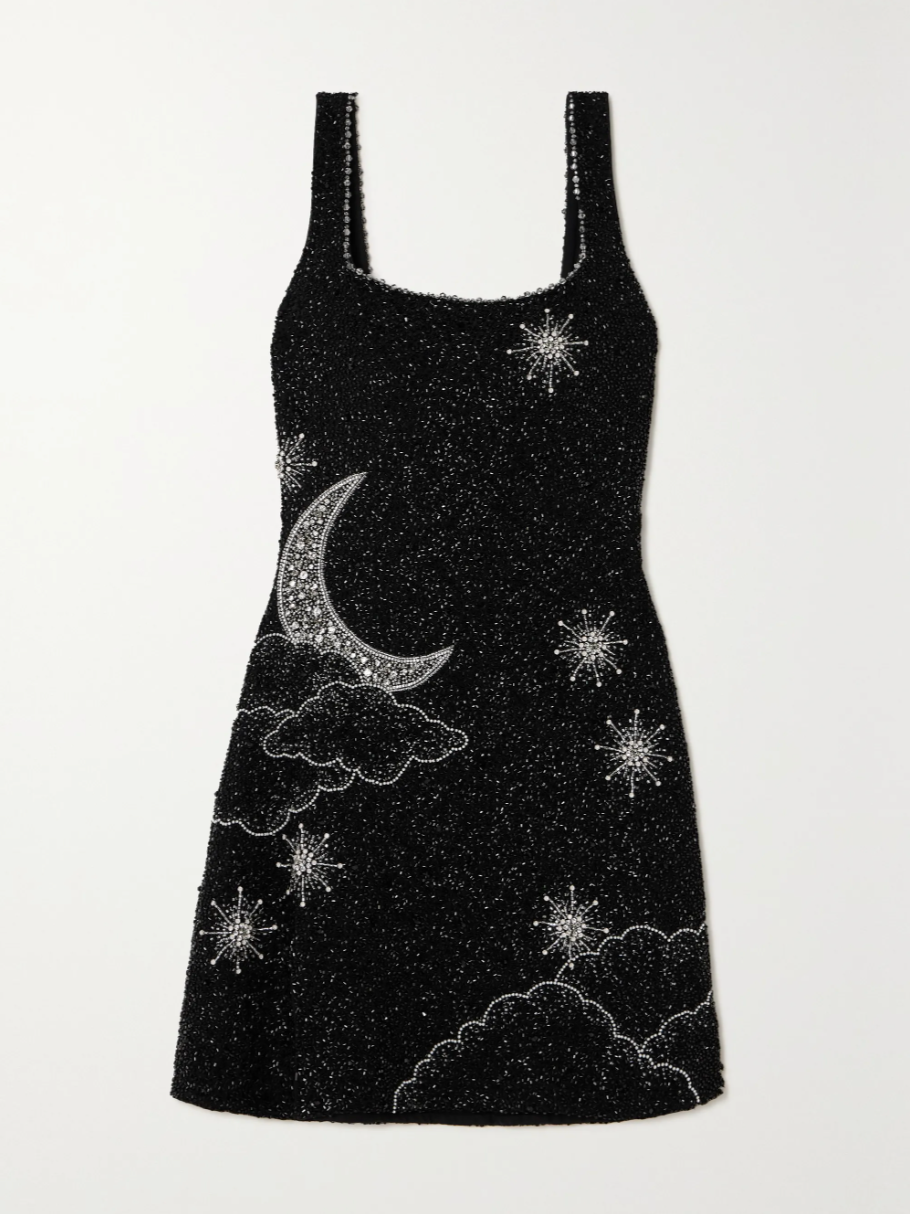 Verolyn - Sequin Split Mini Dress