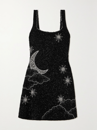 Verolyn - Sequin Split Mini Dress