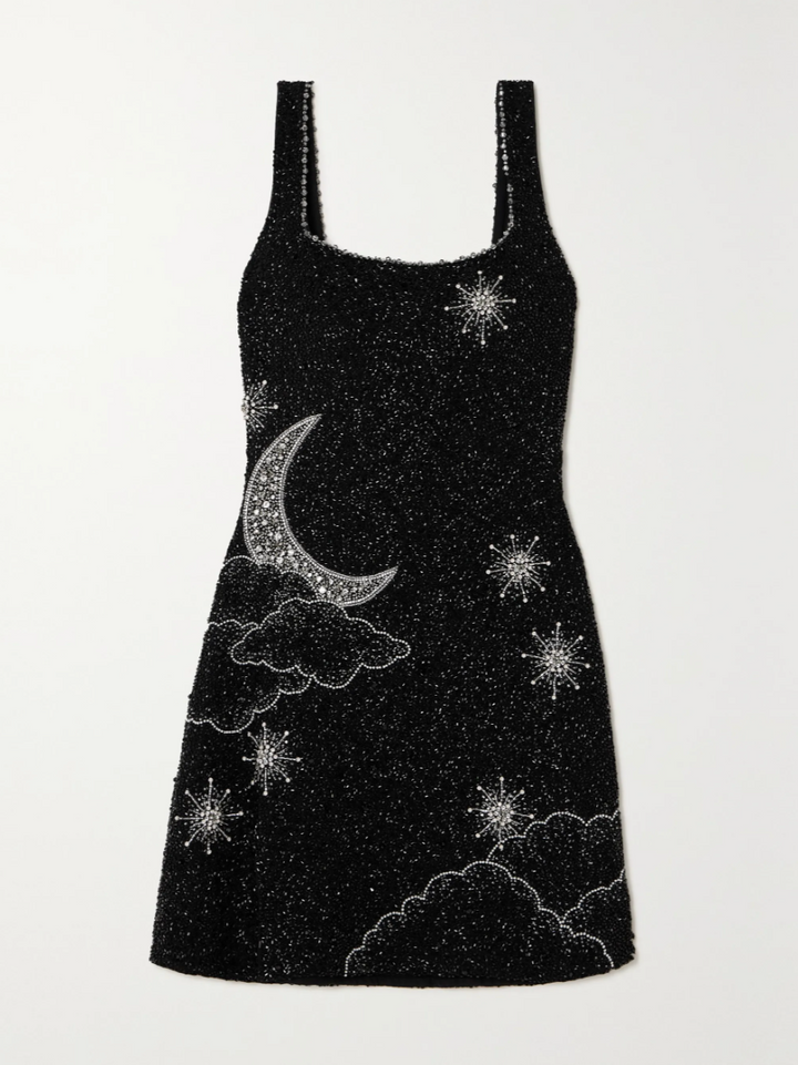 Verolyn - Sequin Split Mini Dress