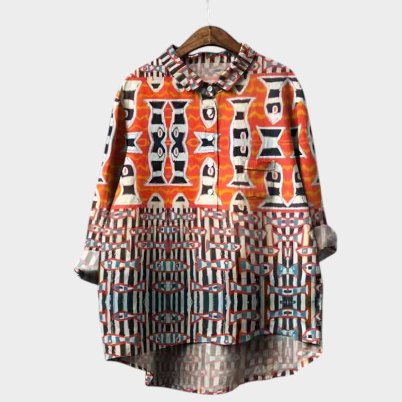 Verolyn - Relaxed Printed Blouse