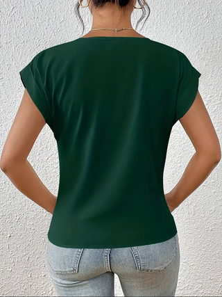 Verolyn - Classic V-Neck Top