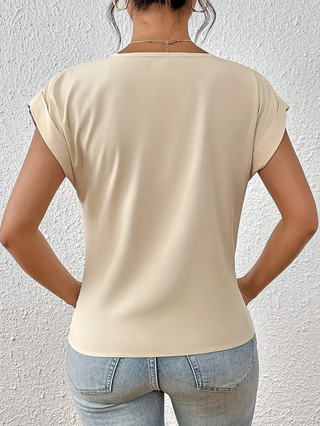 Verolyn - Classic V-Neck Top