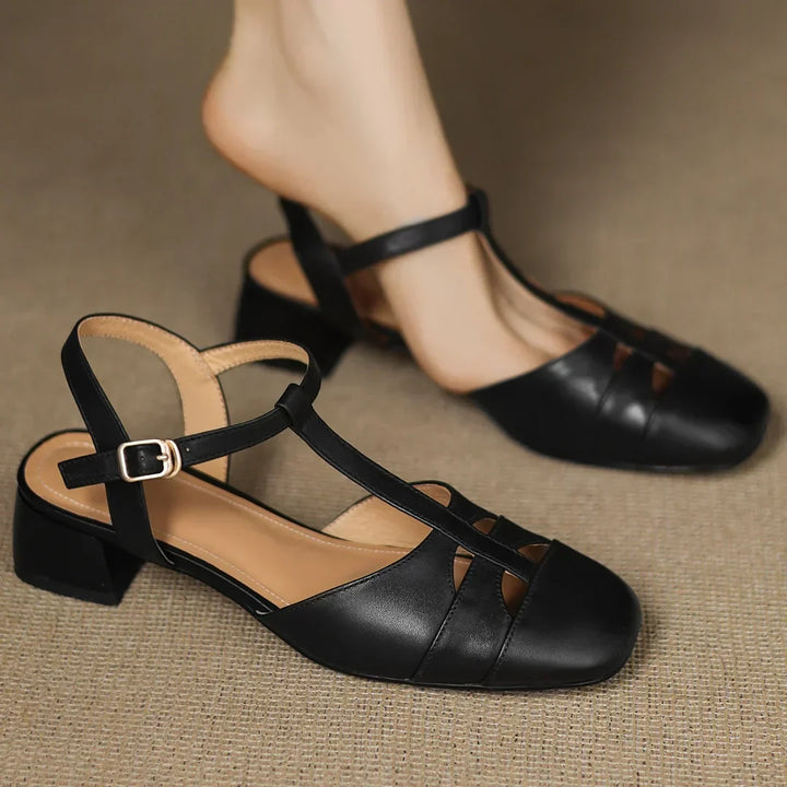 Verolyn - Braided Leather Flats