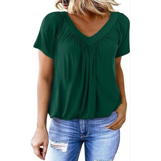 Verolyn - Relaxed V-Neck Top