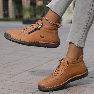 Wide-Toe Comfort Sneakers in Green — VerolynBoutique