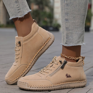 Wide-Toe Comfort Sneakers in Green — VerolynBoutique