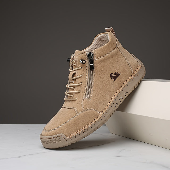 Urban Comfort Walking Shoes in Beige — VerolynBoutique