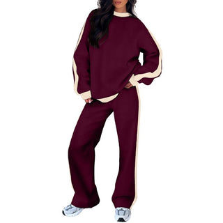 Verolyn - Sweatshirt and Straight Trouser Set