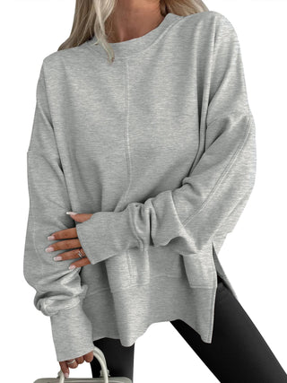 Verolyn - Oversized Long Sleeve Sweatshirt