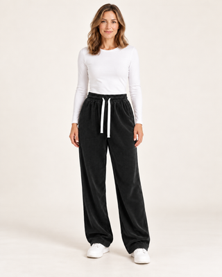 Verolyn - Straight Leg Corduroy Joggers