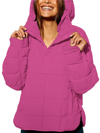 Verolyn - Oversized Hooded Pullover Jacket