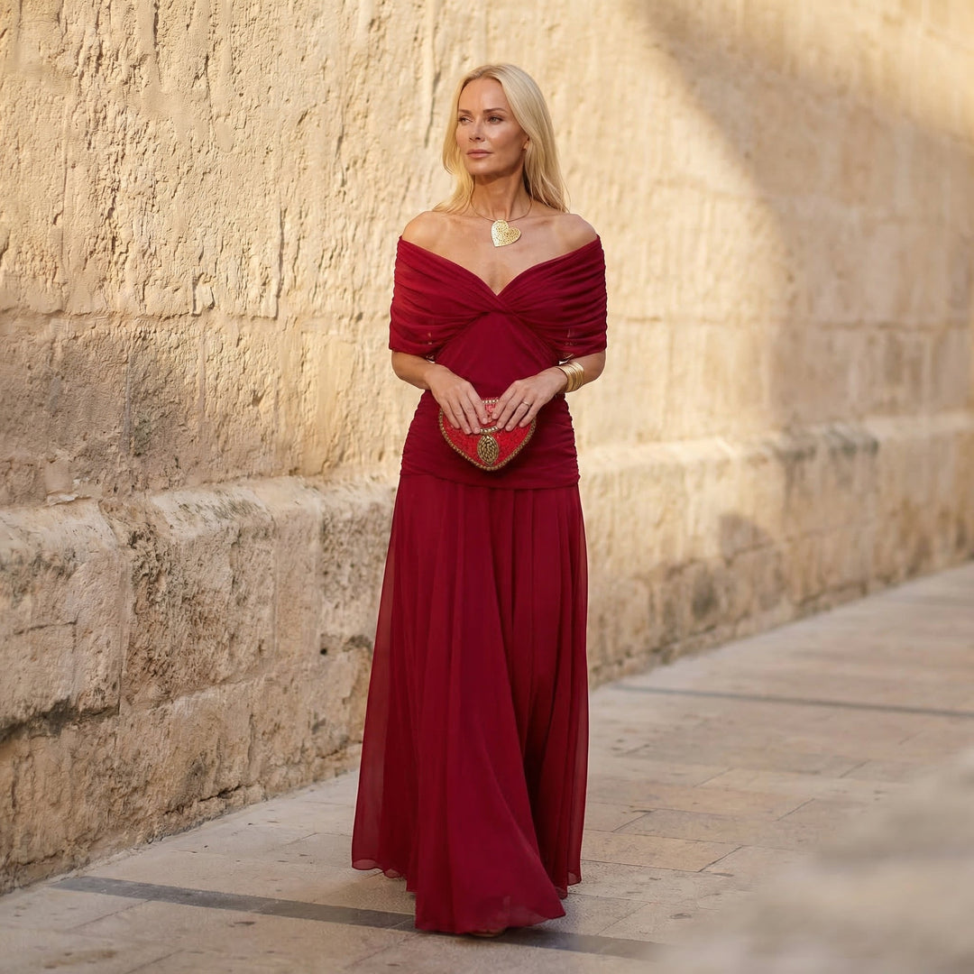 Verolyn - Red Statement Dress